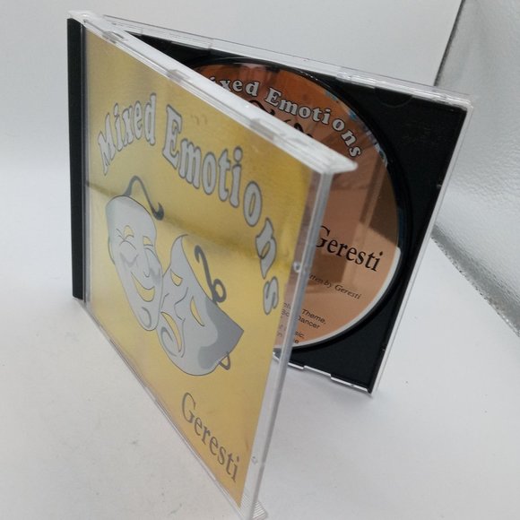 Geresti Mixed Emotions Music CD vintage 1990s Comedy Tragedy Masks - Picture 7 of 8